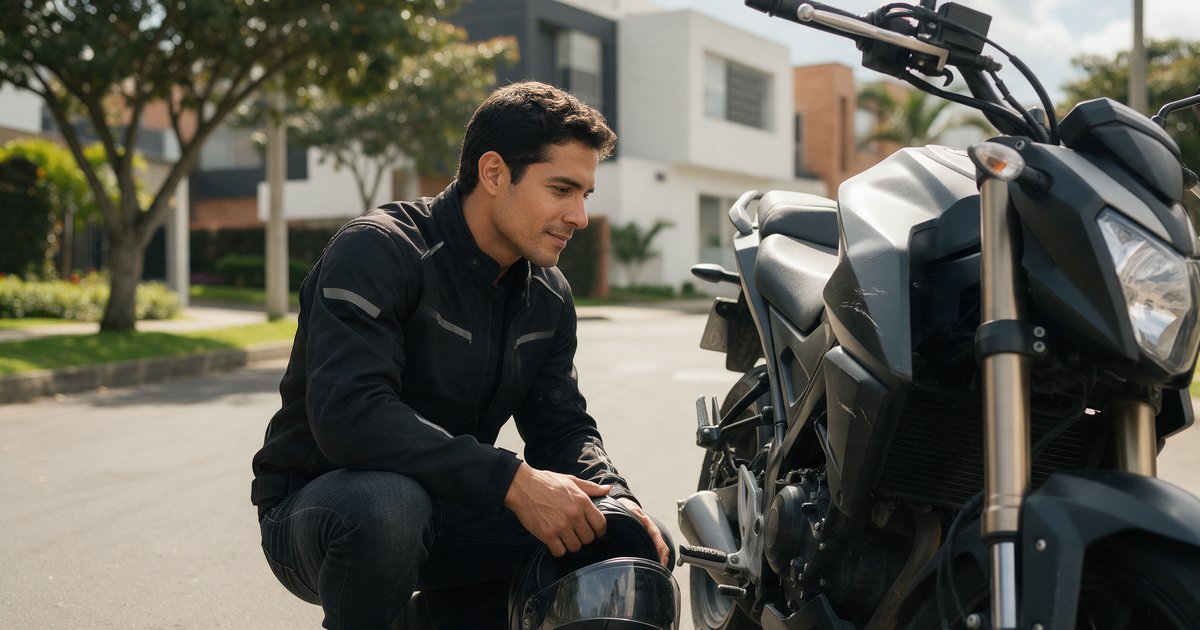 ¿Qué cubre el seguro de moto en golpes pequeños?